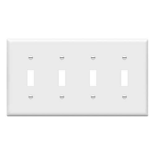 Enerlites 8814-W - Placca per interruttore a parete a 4... - Maison & Cuisine Amazon Italie à 10.23€