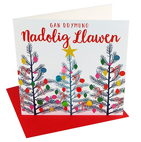 Pom Pom WXP012 "Christmas Trees" Christmas Card - Auto & Motorcycle Amazon UK à 1.67€