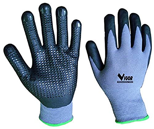 Guantes Vigor Maxtrasp nitrilo puntos CE2 - Bricolage & Outils Amazon Espagne à 7.05€