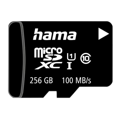 Hama Carte Micro SDXC Classe 10 - Micro SD 256 Go, Vitesse... en promo à 30,83€ (-39%) sur Amazon FR