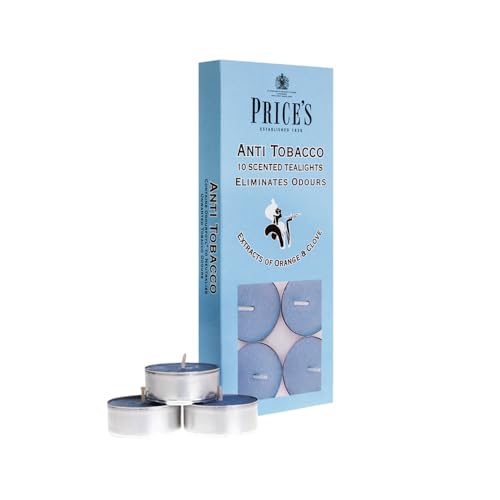 Price's - Velas antitabaco – Paquete de 10 – Velas de té... - Maison & Cuisine Amazon Espagne à 3.20€