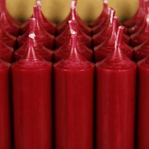 Bütic GmbH Lot de 4 bougies à tige colorées 180 mm x Ø 22... - Maison & Cuisine en promo à 3.69€