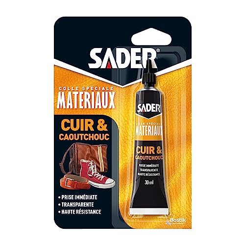 Sader 30603554 Kleber für Leder/Gummi 30 ml - Bricolage & Outils Amazon Allemagne à 8.08€