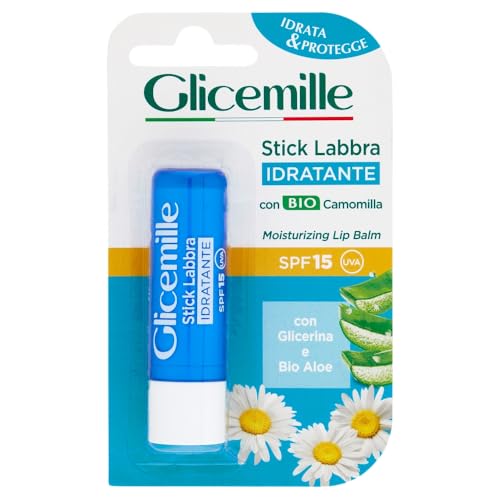 GLICEMILLE Moisturizing lip balm chamomile/aloe - lip balm - Beauté & Parfums Amazon Royaume-Uni à 1.07€