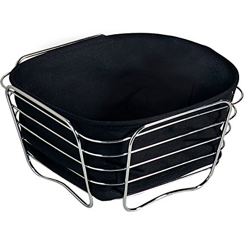 Kesper Pane Cesto di Frutta, Cromato, Cromo, Nero, 21 x 21... - Home & Kitchen Amazon Italy à 17.37€