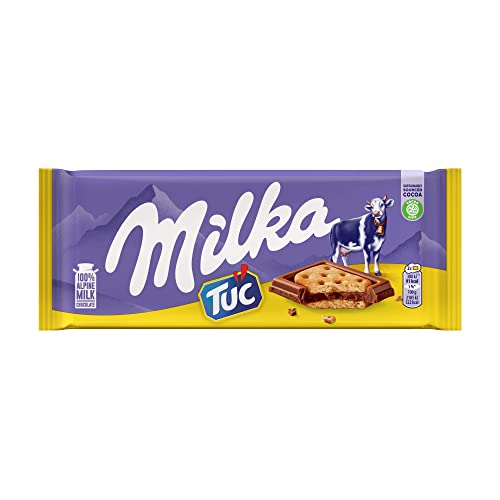 Milka TUC Mini Tableta de Chocolate con Leche de los Alpes... - Tech & Electronics Amazon Spain à 11.38€