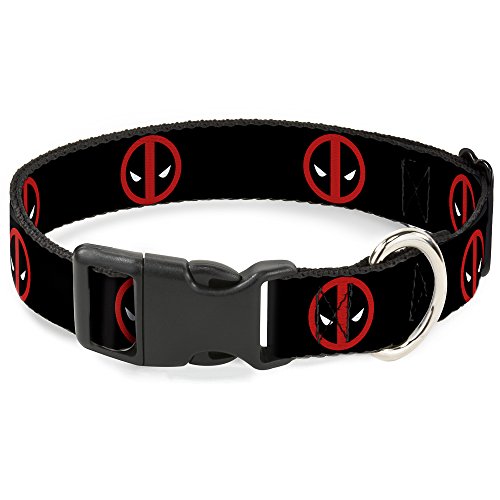 Buckle-Down Marvel Universe Deadpool Logo Black/Red/White... - Sports & Fitness Amazon Royaume-Uni à 10.03€