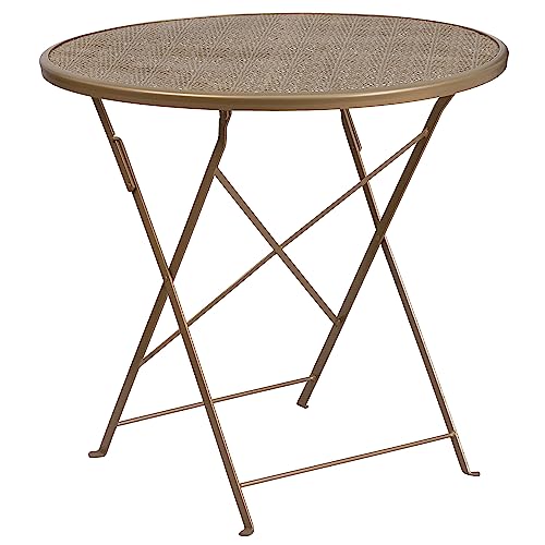 Flash Meubles 76,2 cm Round intérieure/extérieure en Acier... - Maison & Cuisine Amazon France à 54.72€