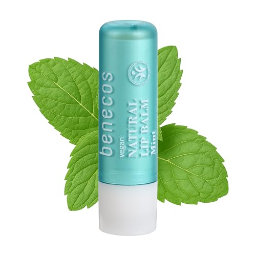Benecos Natural Lip Balm mint - Lippenbalsam mit kühlendem... - Auto & Moto en promo à 1.39€