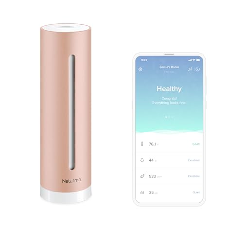 Netatmo Smart Indoor Air Quality Monitor, CO2 Sensor... - Maison & Cuisine Amazon Royaume-Uni à 67.99€