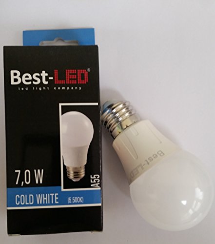 Ampoule LED E27 7W Blanc froid A55 en promo à 1,68€ (-89%) sur Amazon FR