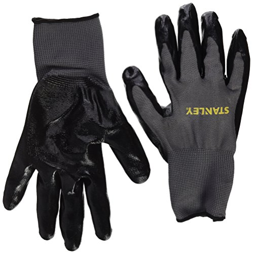 Stanley 580L RSY580L Sticky Nitrile Gripper L, Black, L - Bricolage & Outils Amazon Allemagne à 4.65€