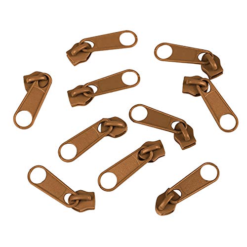 10 Schieber Reißverschluss Zipper für Endlosreißverschluss... - Loisirs Créatifs en promo à 1.63€