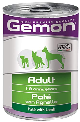 Gemon Dog Adult Lamm Pate' Gr.400 - Animalerie Amazon Allemagne à 6.31€