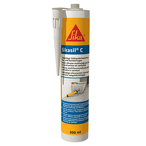 Sika - Sikasil C - Silicona sanitaria para baño y cocina... - Auto & Moto en promo à 13.23€