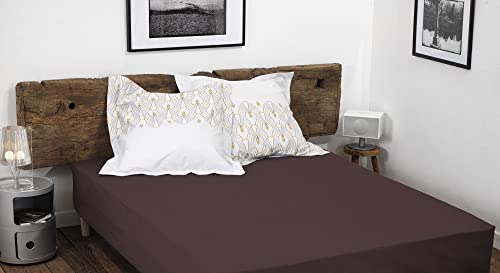 Home Passion 60061 sábana Bajera 57 Hilos algodón Chocolate... - Maison & Cuisine Amazon Espagne à 6.98€