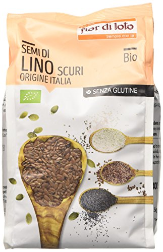 Fior Di Loto Semi Di Lino Scuri - 400 gr - Épicerie Amazon Italie à 2.49€