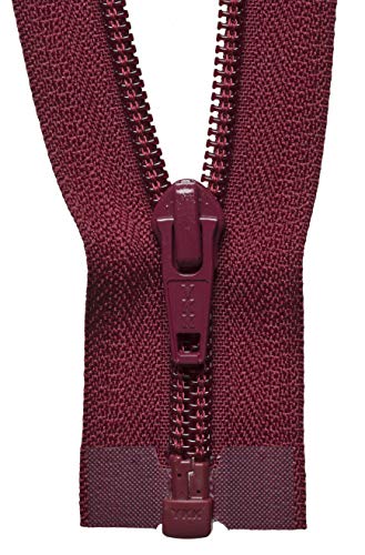 YKK Coil Zip, No. 527 Dark Wine, 81 cm Length - Auto & Moto en promo à 4.00€