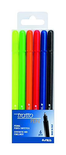 lot de 6 feutre Tratto Pen, 807800 - Fournitures Bureau Amazon France à 3.30€