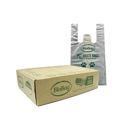 BioBag Premium Pet Waste Bags with Handles, Standard Size... - Animalerie Amazon Royaume-Uni à 11.14€
