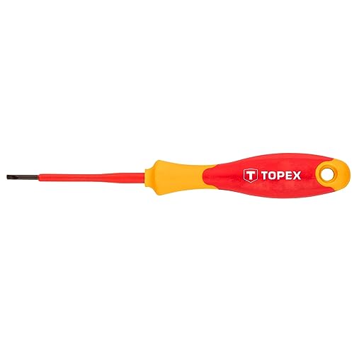 Topex – Tournevis plat isolé 1000 V), 39D470 - Bricolage & Outils Amazon France à 2.76€