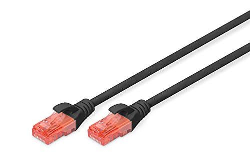 DIGITUS LAN Kabel Cat 6 - 3m - RJ45 Netzwerkkabel - UTP... - Sports & Fitness Amazon Germany à 3.19€