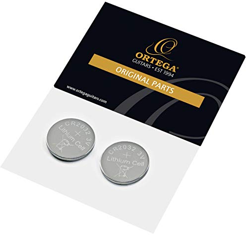 ORTEGA GUITARS Batterien CR2032/3V - 2er Pack (OER-CR2032/2) - Sports & Fitness en promo à 1.99€