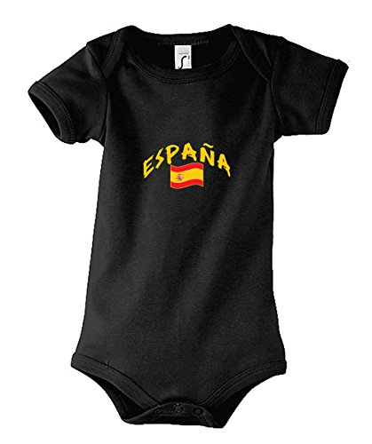 Supportershop Noir Body bébé Espagne Football, FR : 6-12... en promo à 11,43€ (-45%) sur Amazon FR