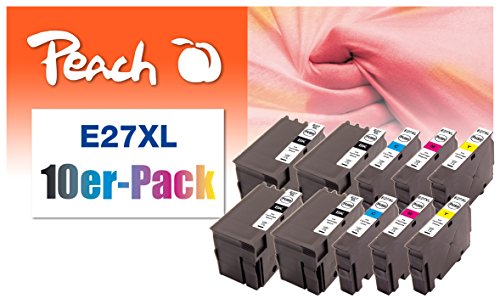 Peach Pack de 10 cartuchos de tinta, compatible con Epson... - Auto & Motorcycle Amazon Spain à 11.15€