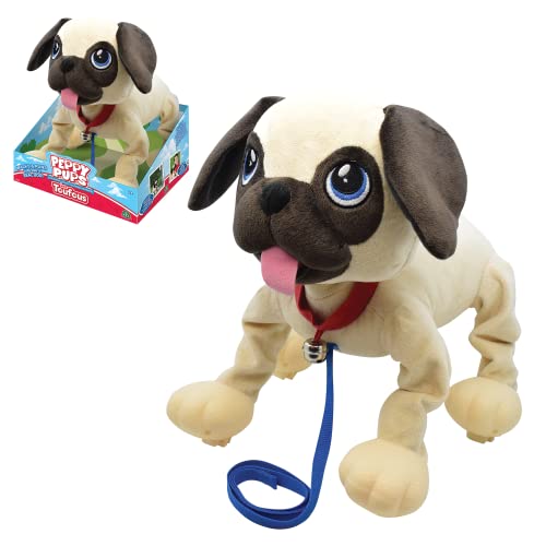 Peppy Pup - Peluche Carlino Camina Contigo (Giochi Preziosi... - Jouets & Jeux en promo à 17.16€