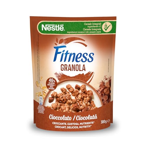 FITNESS Granola Cioccolato con Avena e Cereali Integrali... - Sports & Fitness Amazon Italie à 1.99€