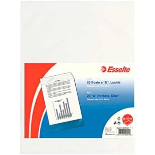 'Esselte Briefumschläge A "U de Luxe, transparent, Folio... - Deal du jour à 7.92€