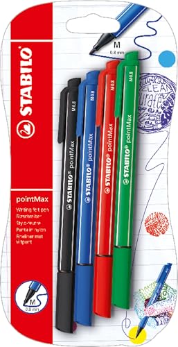 STABILO - Filzschreiber - pointMax - 4er Pack... - High-Tech & Électronique Amazon Allemagne à 3.89€