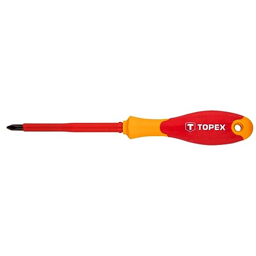 Topex 39d476 – Tournevis isolé PHILLIPS PH1 (80 mm, 1000 V) - Bricolage & Outils Amazon France à 2.91€