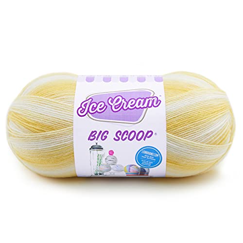 Lion Brand Yarn Eiscreme-Baby-Garn, Gelb (Lemon Meringue) - Amazon Allemagne à 13.18€