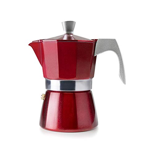 IBILI - Express-Kaffeekocher Evva Red, 12 Tassen, 600 ml... - Maison & Cuisine en promo à 22.02€