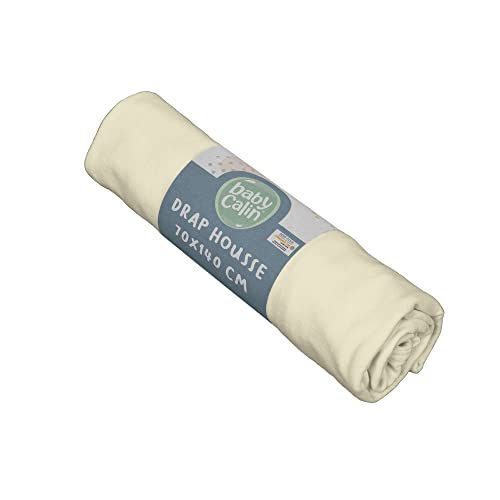 babyCalin Lenzuolo Ecru 70 x 140 cm - Bébé & Puériculture Amazon Italie à 6.95€