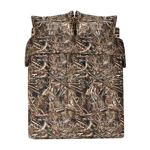 Visi-One Realtree MAX-5 Camo Comforter Set, Premium... - Jardin & Extérieur Amazon Espagne à 20.73€