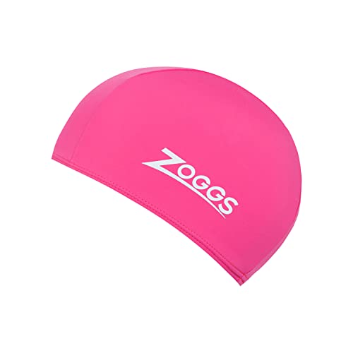 Zoggs Bonnet de Bain Extensible, Rose, Taille Unique - Sports & Fitness en promo à 10.43€