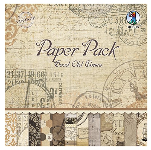 Ursus 40900099 - Paper Pack, Good Old Time, ca. 30,5 x 30,5... - Home & Kitchen Amazon Germany à 9.13€