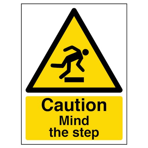 VSafety - Cartello con scritta "Caution Mind The Step", 150... - Auto & Moto Amazon Italie à 6.65€