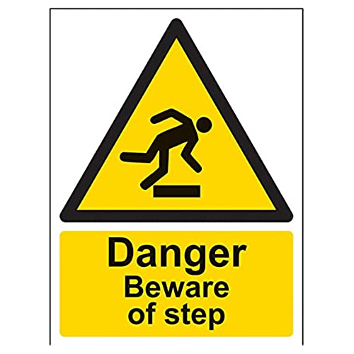 VSafety Danger Beware Of Step - Letrero de vinilo... - Auto & Motorcycle Amazon Spain à 2.80€