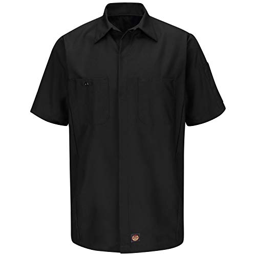 Red Kap da Uomo Maglia con Bottoni - Nero - XX-Large - Deal du jour à 14.88€