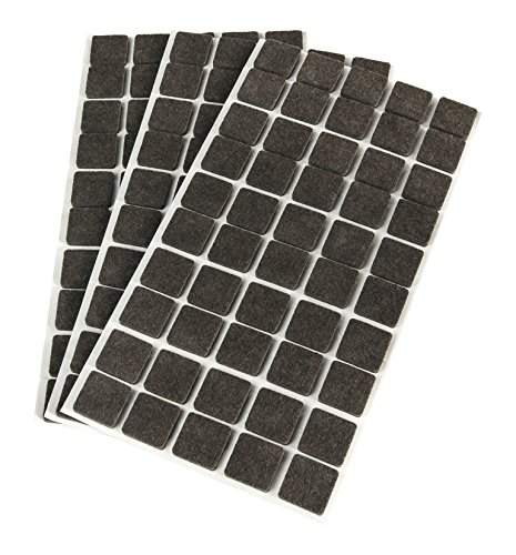 Emuca 2038616 Set di 150 Feltrini Autoadesivi Quadrati... - Auto & Moto Amazon Italie à 8.43€