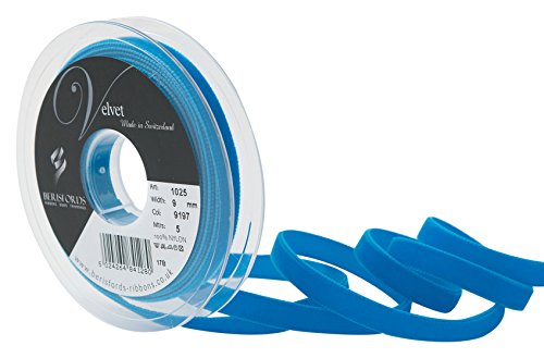 Berisfords Samtband, Venedig blau, 102 x 15 x 102 cm - Maison & Cuisine en promo à 7.76€