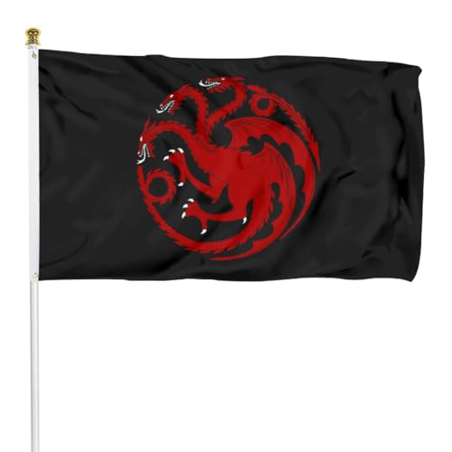 fyon groß Flagge Targaryen Flagge 3 x 150 - Maison & Cuisine Amazon Allemagne à 9.00€