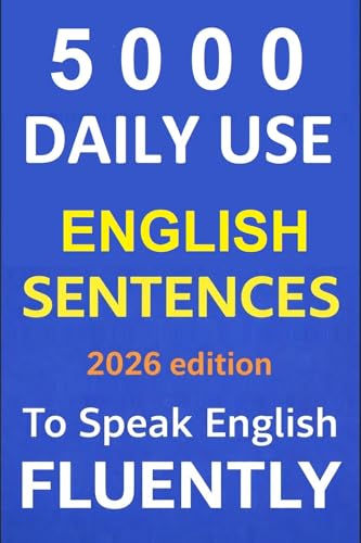 Daily Use English Sentences To Speak Fluently : Real-Life... - Vente Flash Amazon -61%