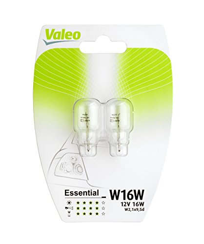 Valeo Halogen Glühlampe, W16W-Essential-Blister x2, 32122... - Maison & Cuisine Amazon Allemagne à 1.80€