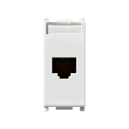 VIMAR série plat – Prise RJ45 netsafe Cat5e utp-110 Blanc - Sports & Fitness Amazon France à 11.87€