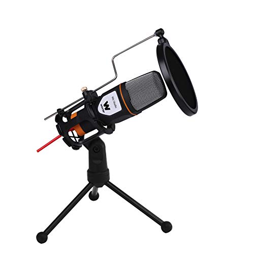 WOXTER Mic Studio Black - Micrófono condensador profesional... - Home & Kitchen Amazon Spain à 19.99€